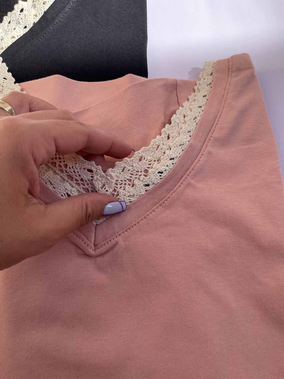 شومیز یقه کنفی