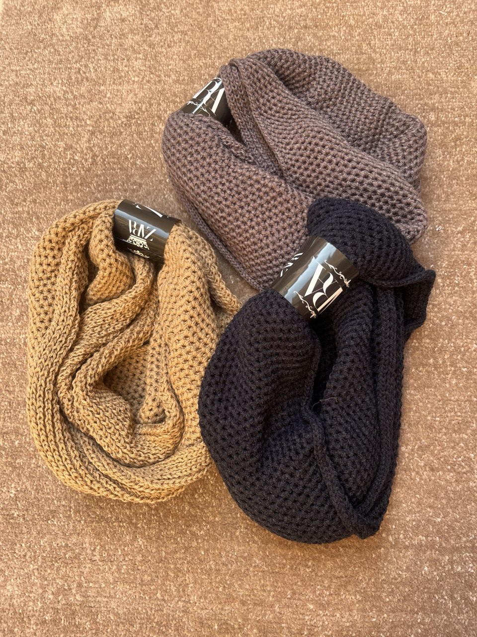 شال رینگی بافتنی
